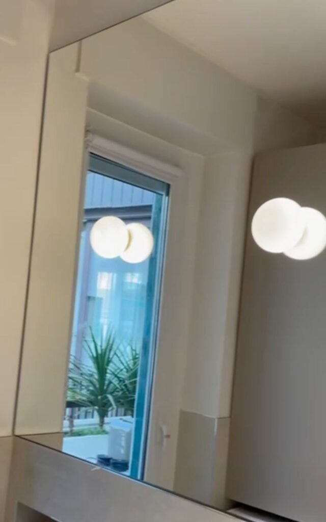 Specchio con illuminazione integrata AB Vetro Vicenza